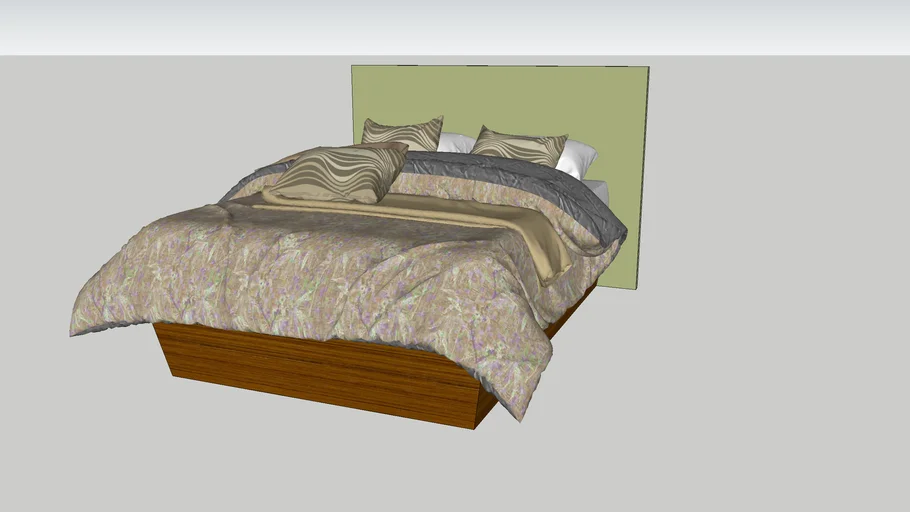 Bed 140 x 200 cm