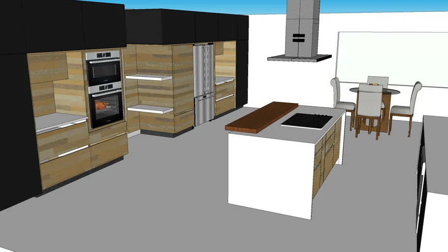 Cocina Moderna Grande
