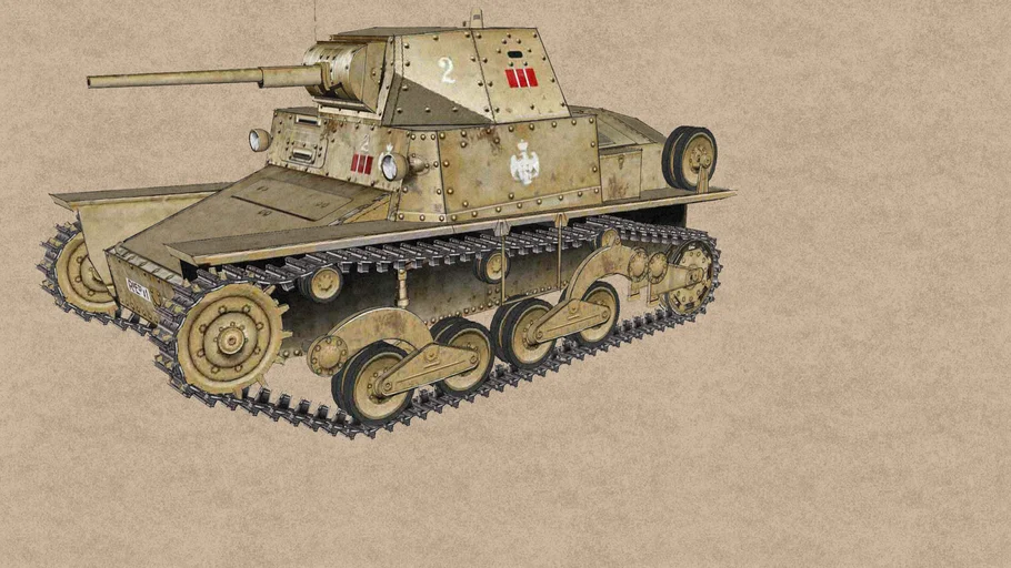Carro armato fiat-ansaldo l6/40