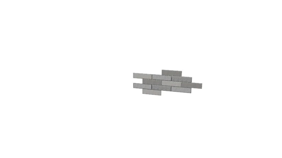 3D BRICK TEXTURE - GRAY