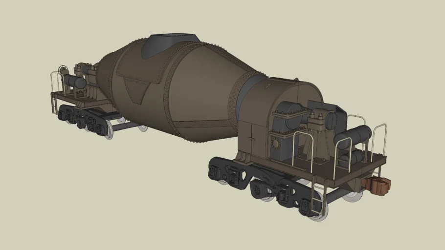 HO Scale Hot Metal / Torpedo / Bottle Car