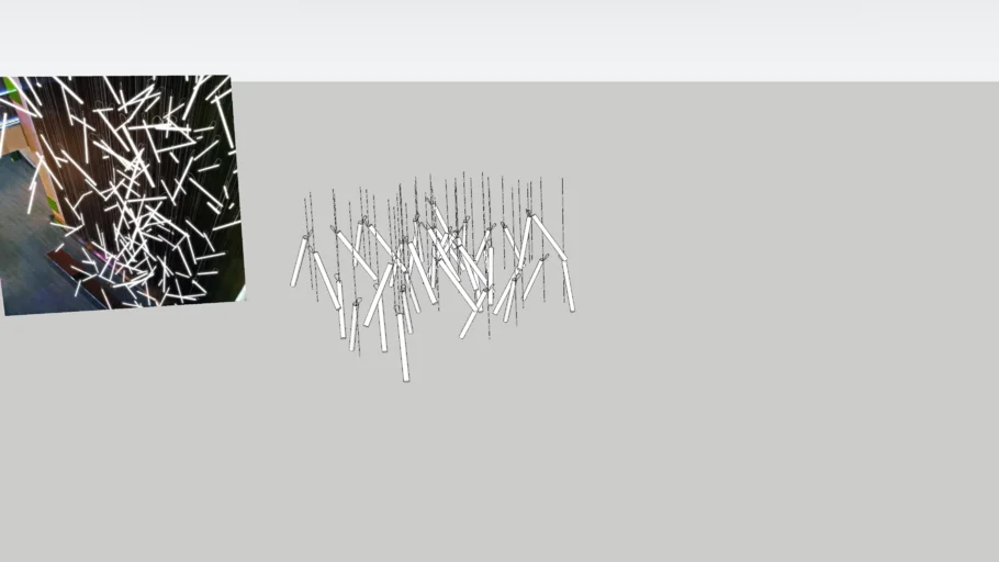 Stikk Light Installation by Yellow Goat Design