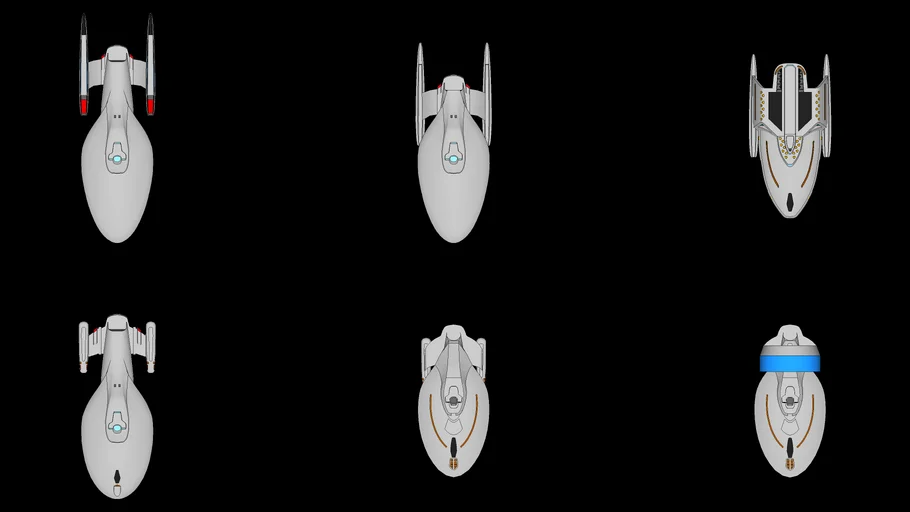 Intrepid-class variants WIP | 3D Warehouse
