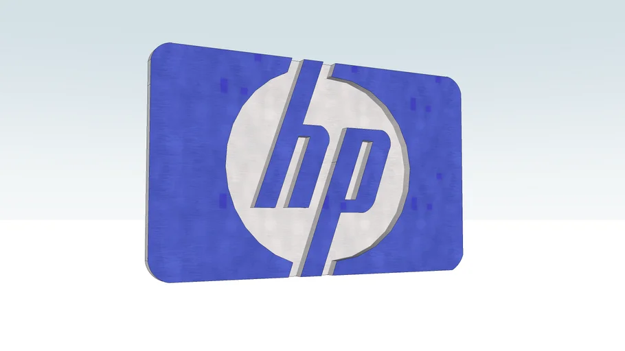 logo hp ( 3D )