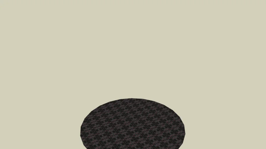 Large Circular Rug