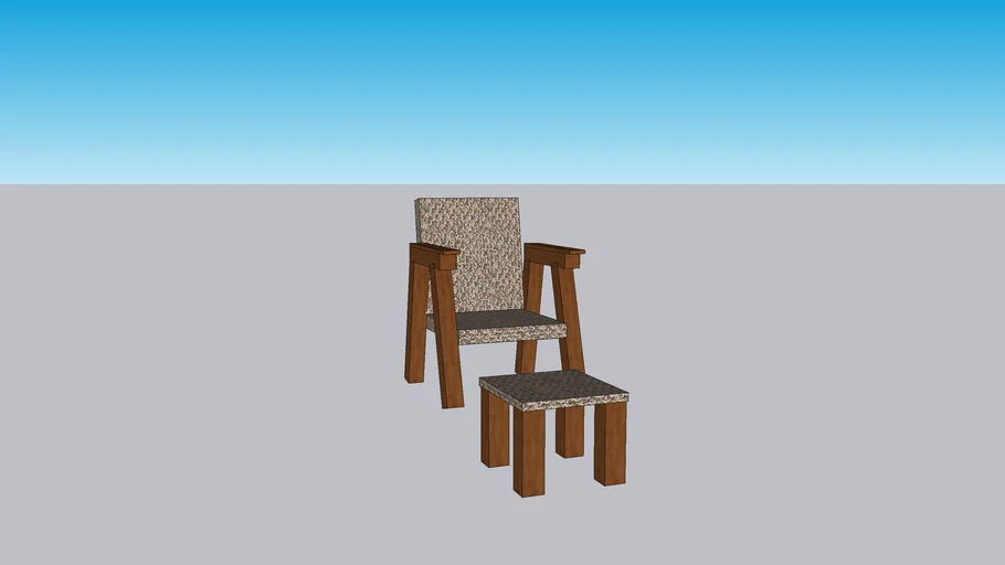 Wooden Armchair