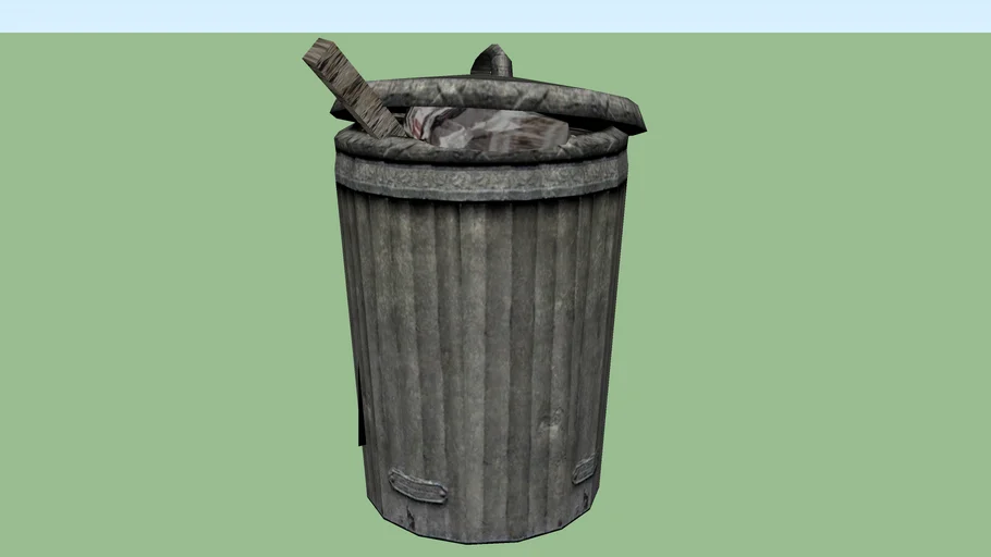 Garbage can | 3D Warehouse