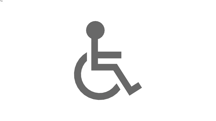 Disabled Logo - Detailed