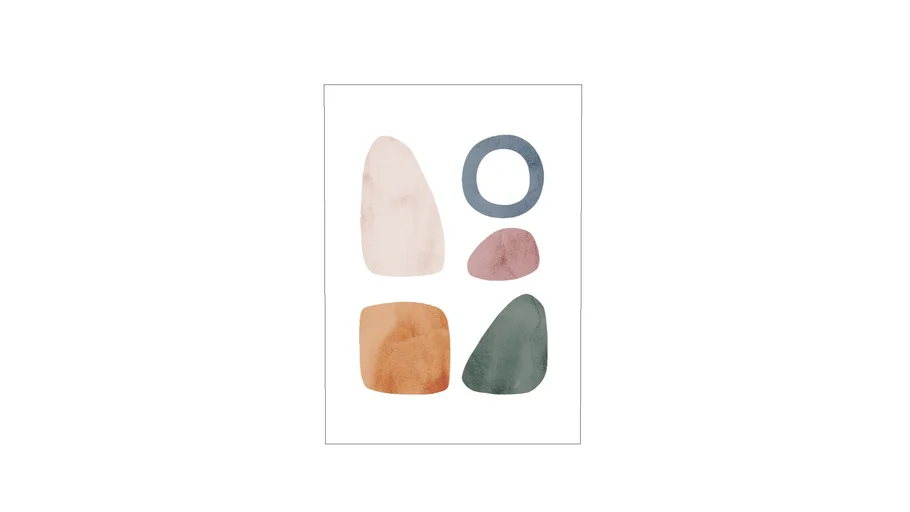Quadro Nordic Watercolor #1