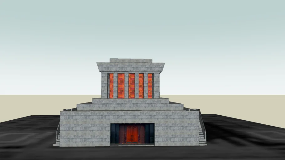 Lăng Chủ Tịch Hồ Chí Minh ( Ho Chi Minh mausoleum )