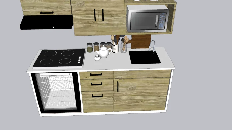 COCINETA KITCHENETTE
