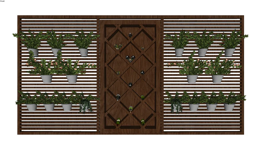 Painel - Adega - Jardim Vertical