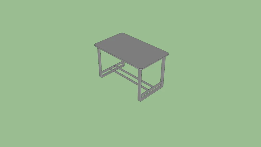 36' High, 36'x59' Bowen Laminate Counter Height Communal Table | 3D ...