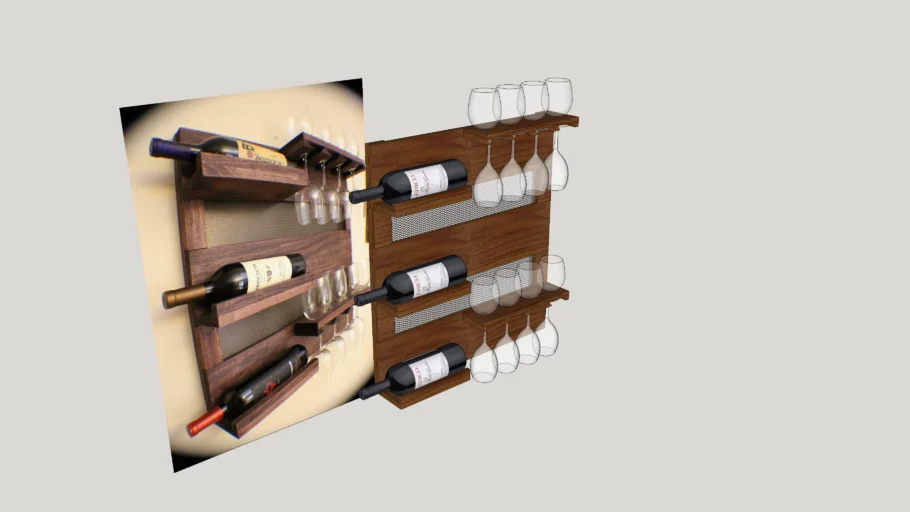 DIY Wine Rack