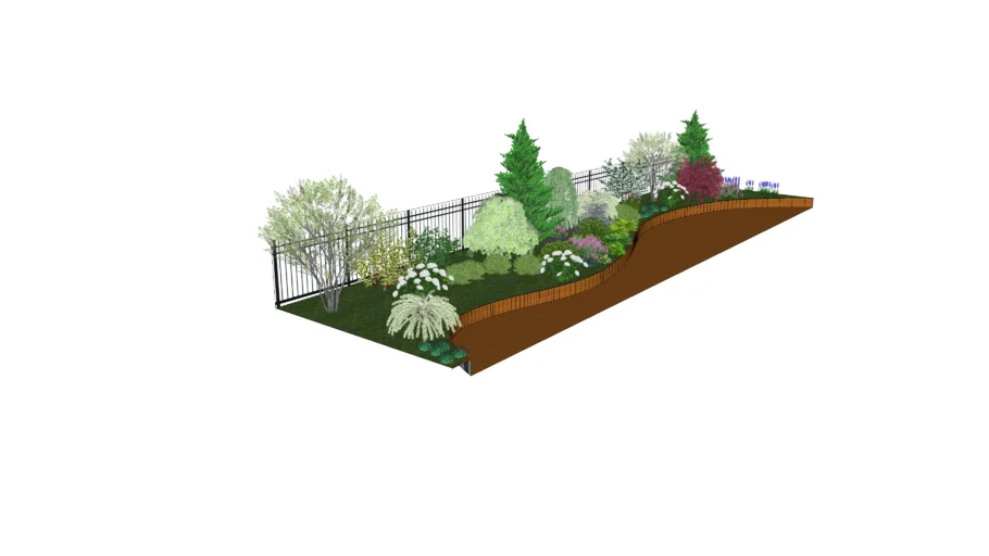 Flower bed