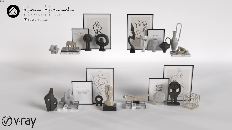 Kit decorações