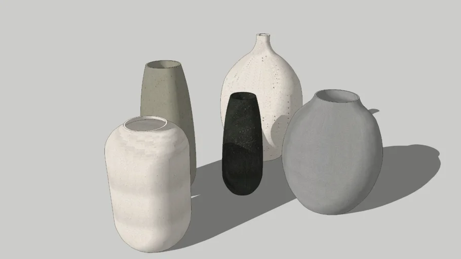 Minimalist Ceramics Vases
