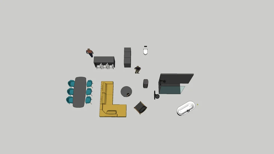 Objets Salon/Salle de bain/Cuisine