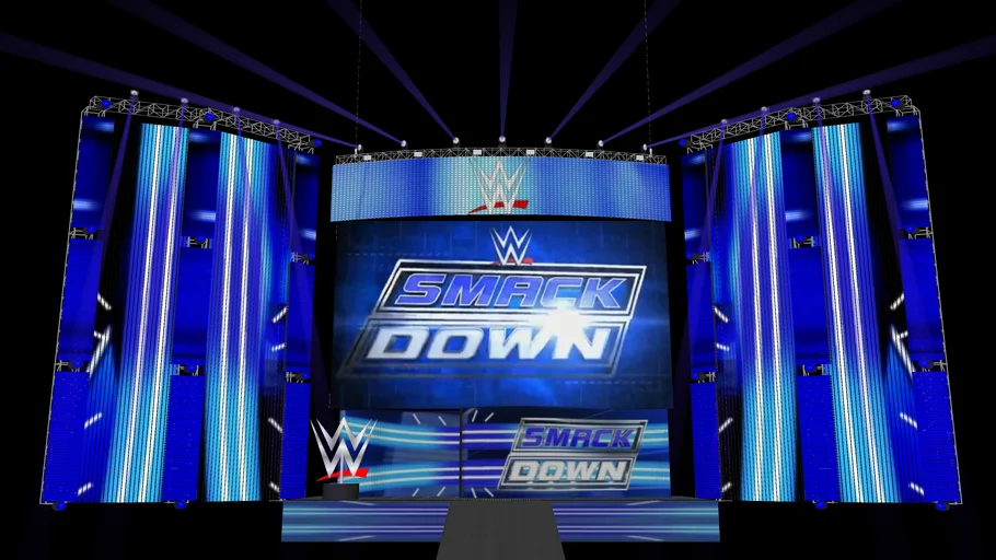 WWE SmackDown Stage 2015 | 3D Warehouse