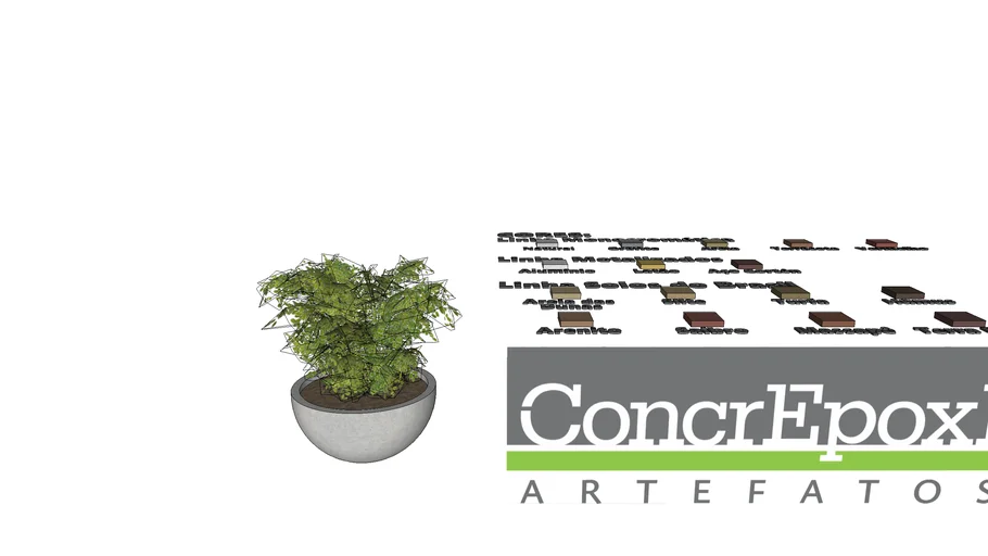 CPX - ART - CACHEPOT - LINHA ESFERA - TIPO 1 - MAIOR