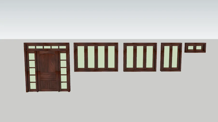 Puertas y Ventanas Madera y Vidrio