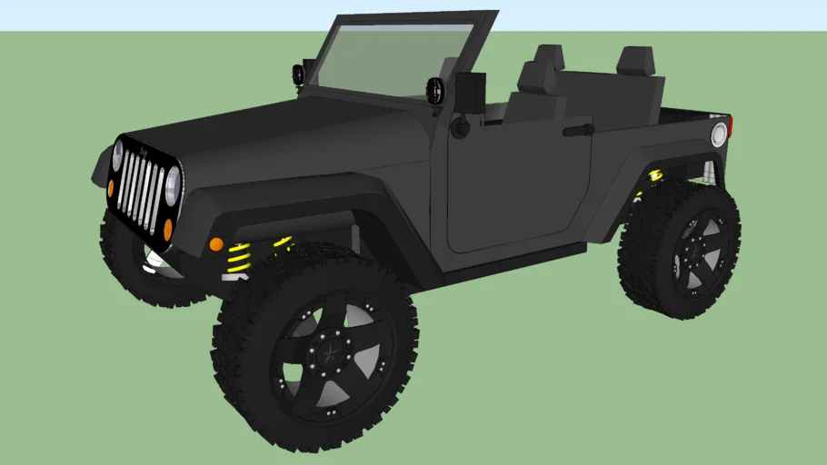 Basic lifted 2 door JK