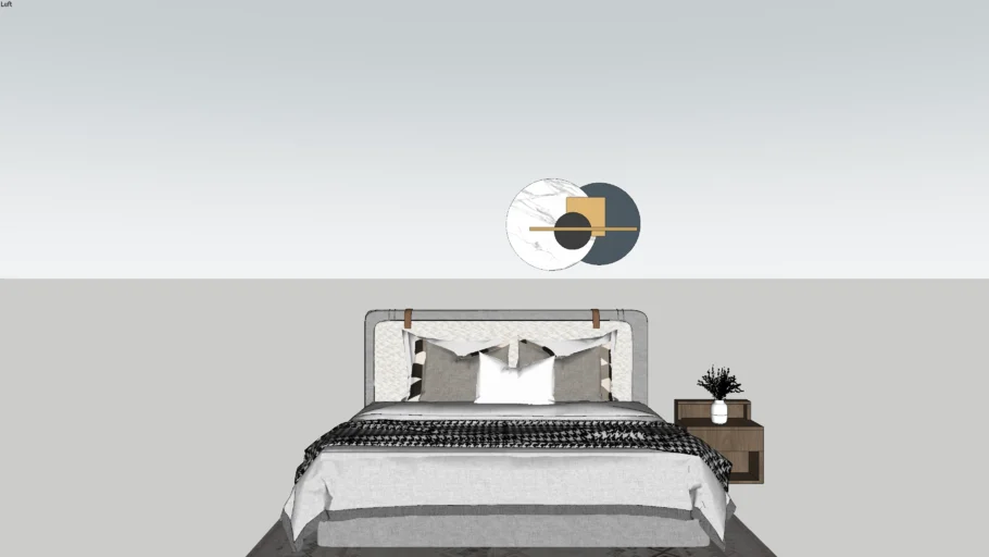 Englan bed UFBBEKBSHENGL02054 Asian Paint Bed