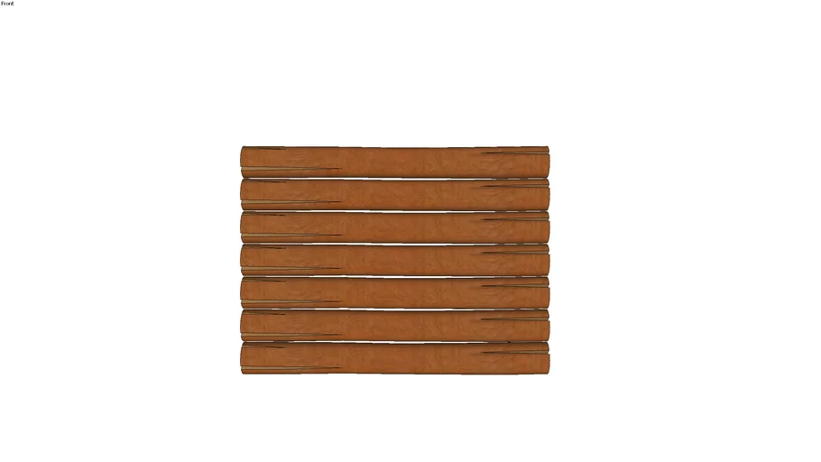 Painel de tronco de árvore