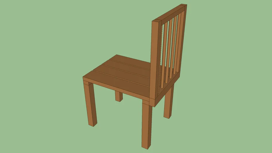 Wooden chair