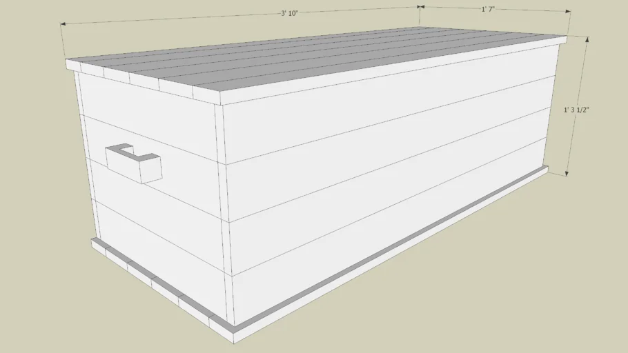 Traditional Hope Chest