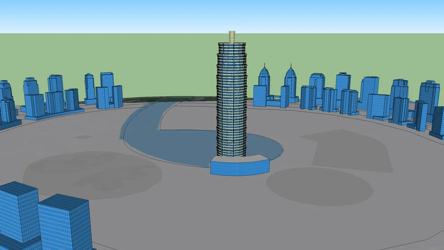 Ruyi Lake Central Business District, Zhengdong New Area (First Version)