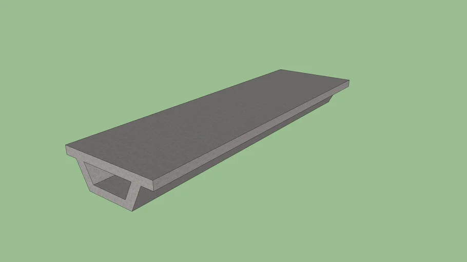 Highway bridge part