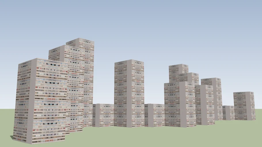 CITY/MEGACITY/TOWN/DOWNTOWN/FLATS/HIGHRISE BUILDINGS/MAGALITIC/SKYSCRAPERS/BRUTALIST SOCIALIST STYLE