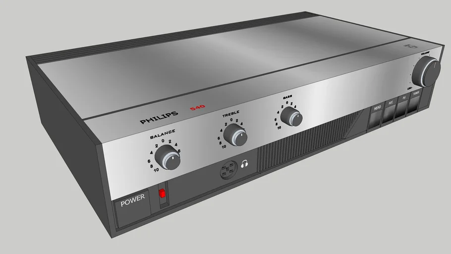 Amplificatore PHILIPS 540 Amplifier