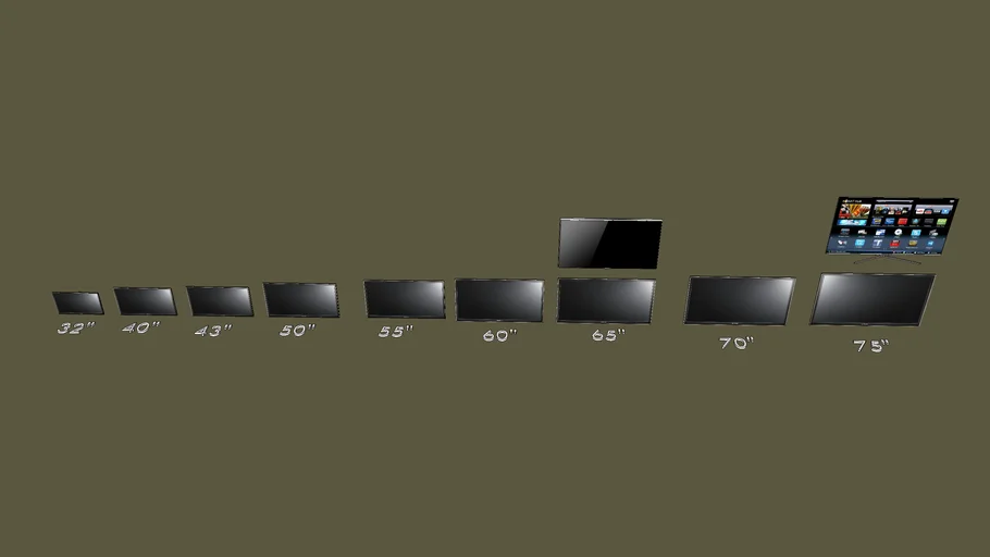 TV dimensions