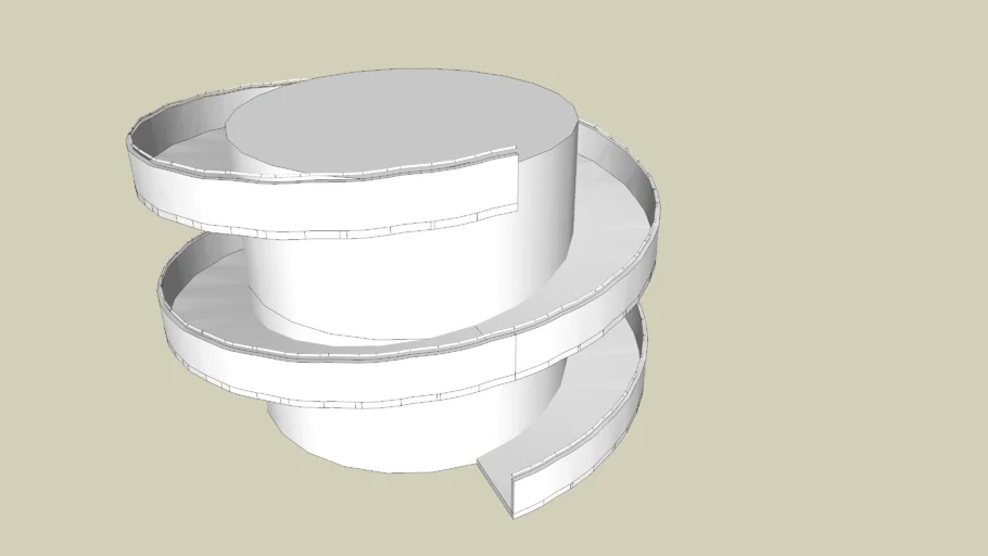 helical ramp | 3D Warehouse