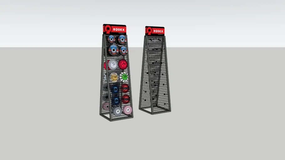 Double sided display stand