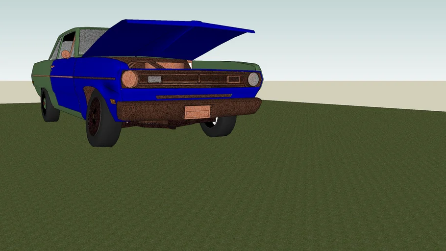 1971 plymouth scamp scrap yard orginal by best-lemming