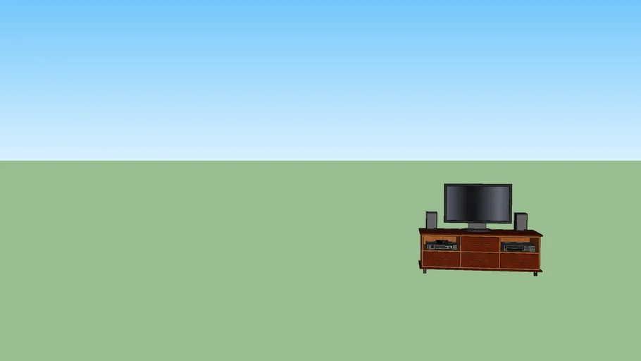 TV Rack | 3D Warehouse