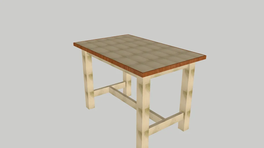 Counter Height Farmhouse Table