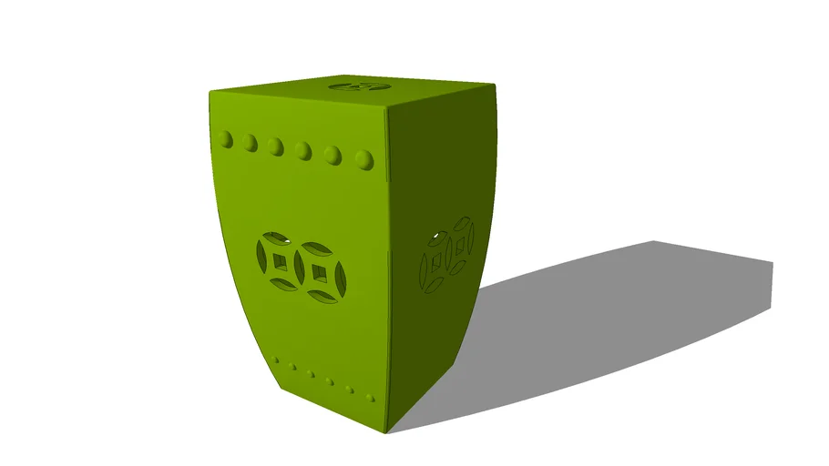Asiatides Square stool