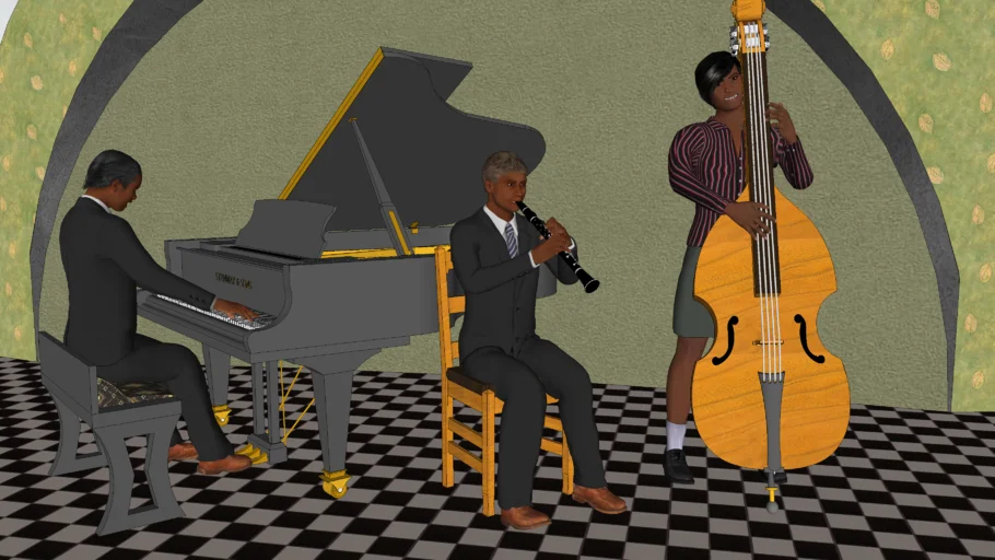 Musicians Playing Jazz