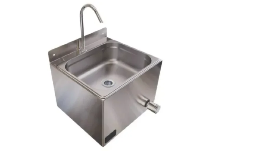 Pia Inox com Acionamento Joelho