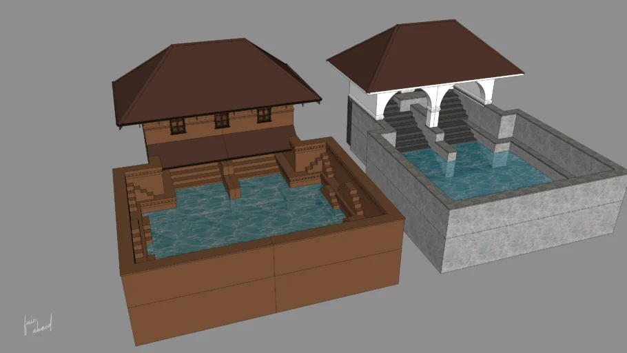 kerala traditional pond