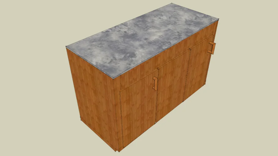 Lower Kitchen Cabinet