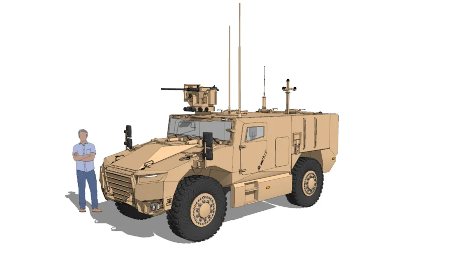 VBMR Serval French Army