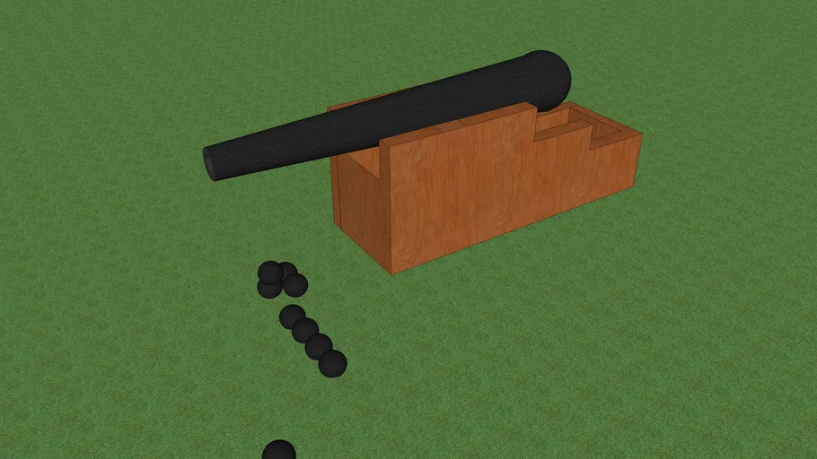 simple cannon | 3D Warehouse