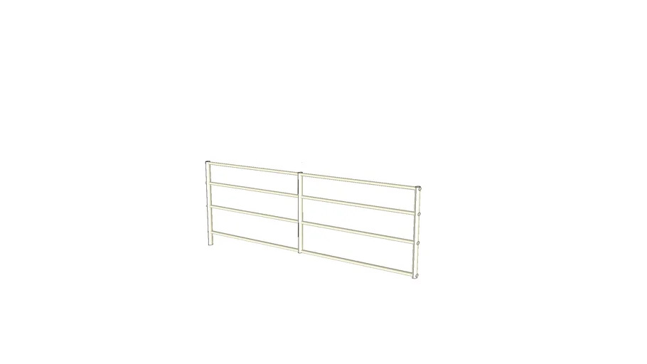 Tubelar Steel Gate
