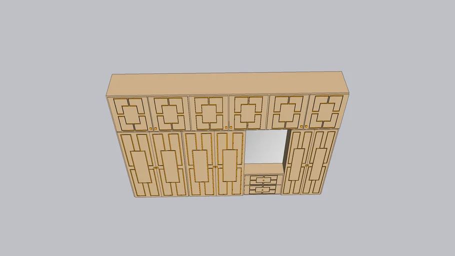 shutter doors wardrobe