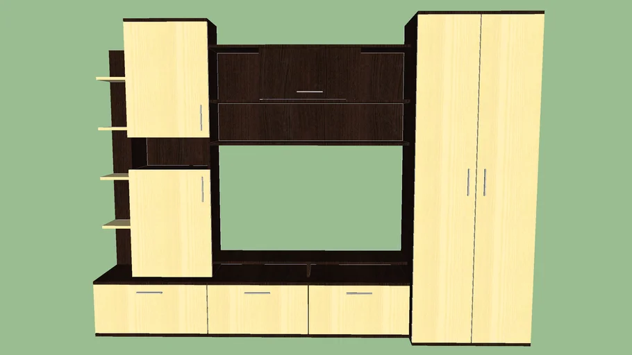 Wardrobe for living room